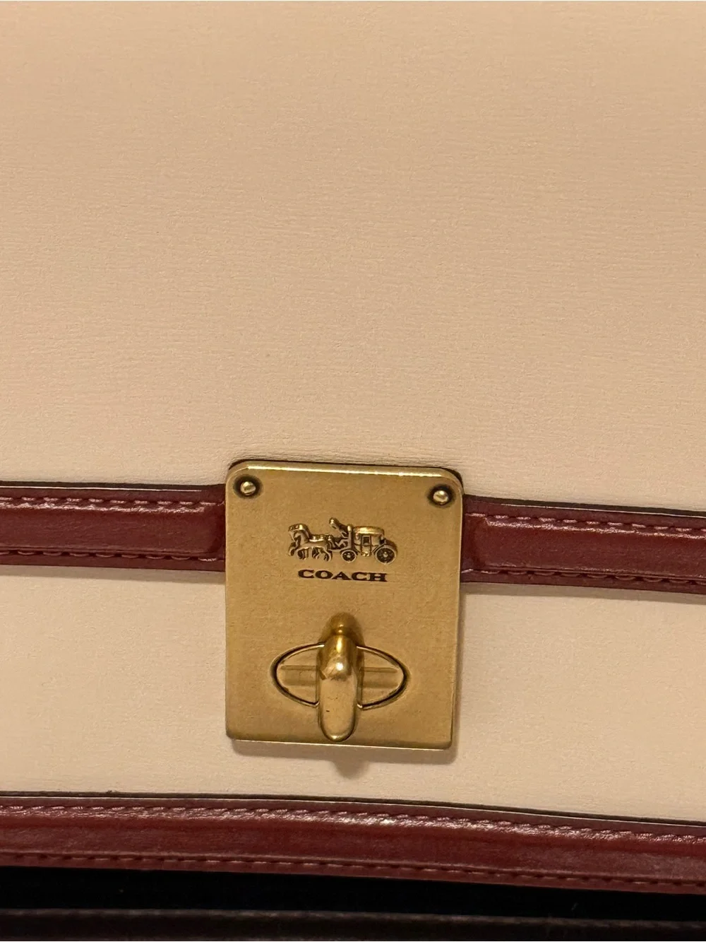 COACH Hutton Shoulder Bag in Colorblock